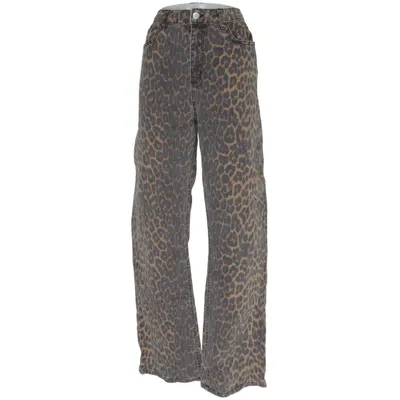 Spijkerbroek (Leopard) van Most Wanted Katoen, Elastaan