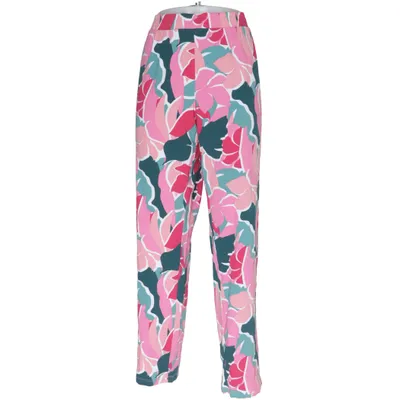 Pyjama broek (Roze, Groen, Wit) van Tchibo Katoen, Elastaan, Viscose