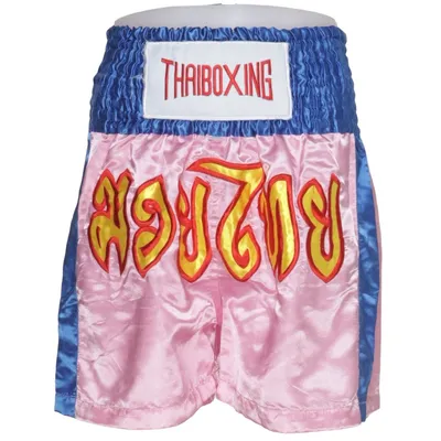 Kampsportsbyxor (Rosa, Blå, Gul) från Thaiboxning