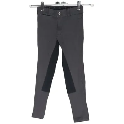 Breeches (Gray, Black) from Oxylane Cotton, Elastane, Polyamide, Polyurethane