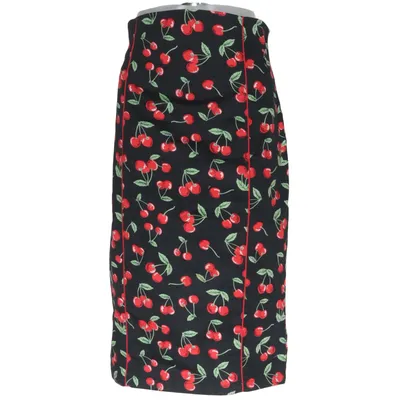 Rok (Zwart, Rood, Groen) van Hell Bunny Katoen, Elastaan