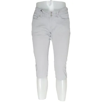 Three-quarter pants (Gray) from QS by S.Oliver Cotton, Elastane