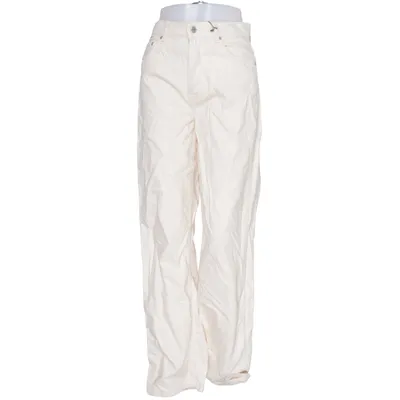Jeans (Carla Off white Jeans) från Woodbird Bomull, Elastan