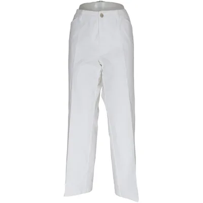 Broek (Wit) van Escada Katoen, Elastaan