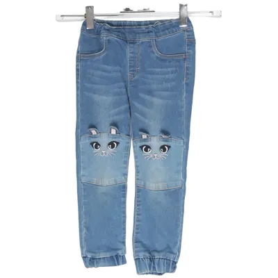 Jeans (Blue) from Lab Industries Cotton, Elastane, Polyester