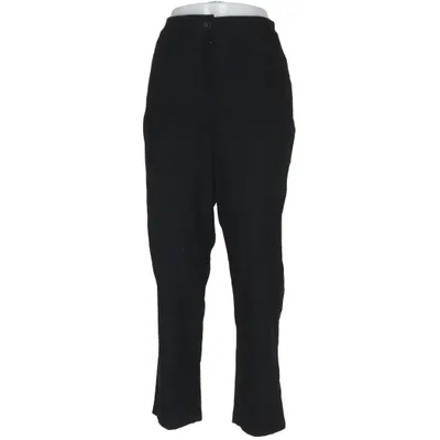 Pants (Black) from Dalia Cotton, Elastane, Linen, Viscose