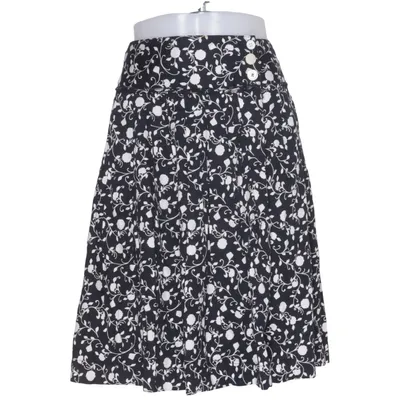 Jupe (Noir, Blanc, Multicolore) de Marie Lund Coton