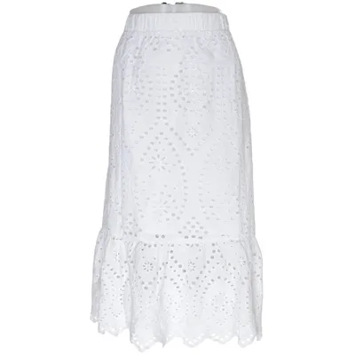 Skirt (White) from Essentials Cotton