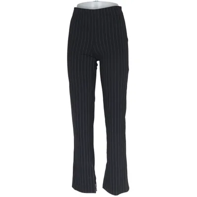 Pantalon de costume (Noir) de Mango Élasthane, Polyamide, Polyester, Viscose