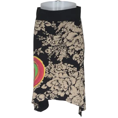 Skirt (Black, Multicolored) from Desigual