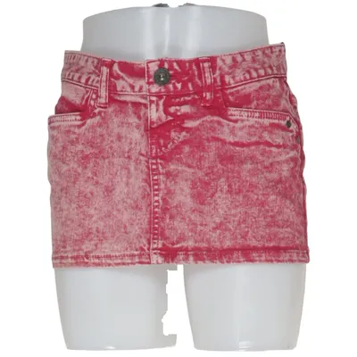 Jupe en jean (Rouge) de Fishbone