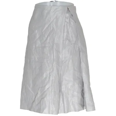 Skirt (Silver) from WERA Stockholm Acetate, Linen