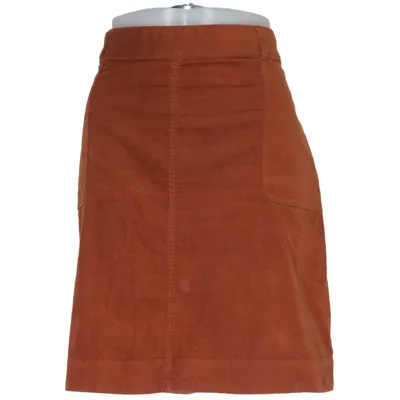 Rok (Bruin) van Women Essentials by Tchibo Katoen, Elastaan
