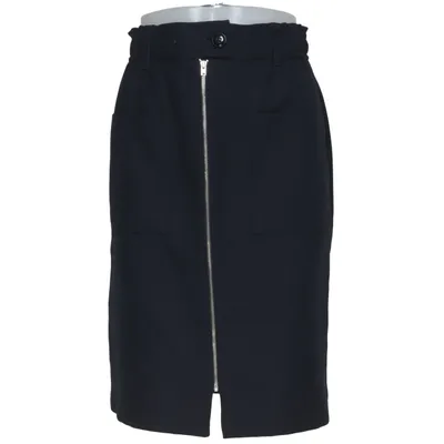 Kokerrok (Blauw) van Rue Blanche Polyester, Viscose