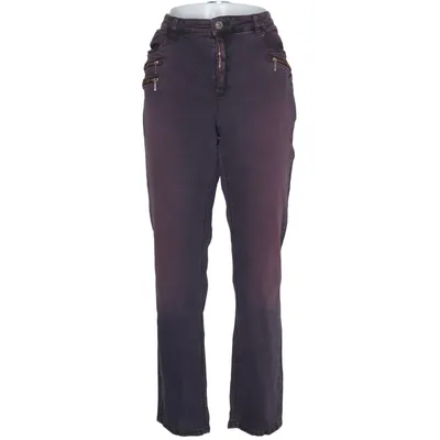 Jeans (S-Bona Zip) fra Stark Bomuld, Elastan, Læder
