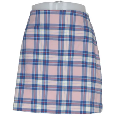 Rok (Roze, Blauw, Wit) van Monki Elastaan, Polyester, Viscose
