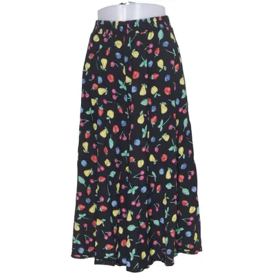 Jupe longue (Noir, Multicolore) de Nanso Coton, Modal
