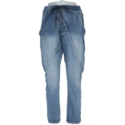 Jegging (Blauw) van Denim Katoen, Elastaan, Polyester