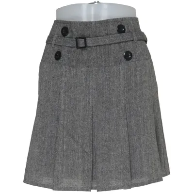 Skirt (Gray) from Street One Polyester, Viscose, Wool