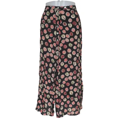 Maxi nederdel (Sort, Flerfarvet) fra Mixit Viscose