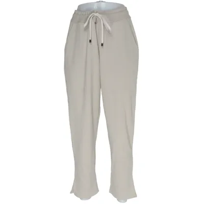 Sweatpants (Beige) from Juvia Cotton, Polyester