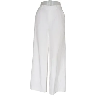 Palazzobyxor (Vit) från Object Återvunnen polyester, Viskos