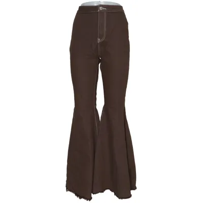 Palazzobukser (Brun) fra Free People Bomuld, Elastan, Polyester, Viscose