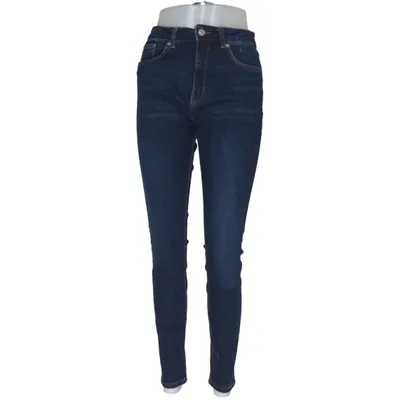 Jeans (Blue) from Zara Woman Premium Collection Cotton, Elastane, Polyester