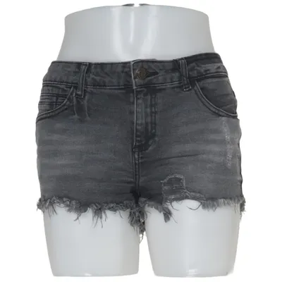 Jeansshorts (Grå) från Buffalo London Elastan