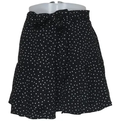 Jupe-short (Noir, Blanc) de Stradivarius