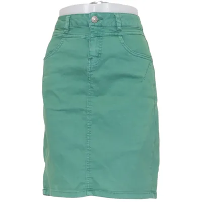 Kjol (Grön) från Cream Bomull, Elastan, Polyester