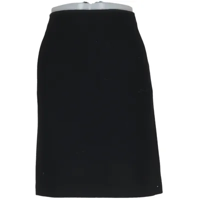 Skirt (Black) from Strenesse Blue Elastane, Polyester, Wool