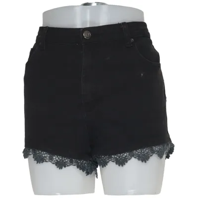 Denim shorts (Black) from Instinct Cotton