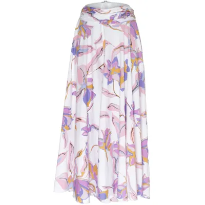 Pantalon patte d'éléphant (Blanc, Multicolore) de Lascana Polyester