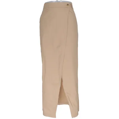 Långkjol (Beige) från Gina Tricot Bomull