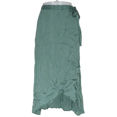 Wrap skirt (Green) from Maja Roos Silk, Viscose
