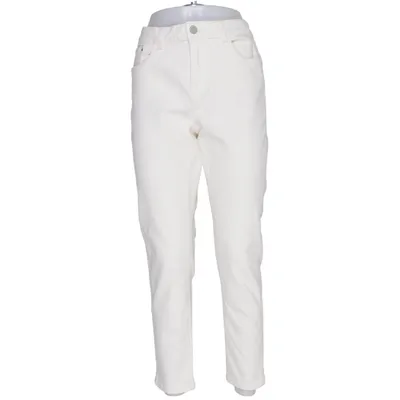 Jeans (Vit) från Tex Bomull, Elastan, Polyester