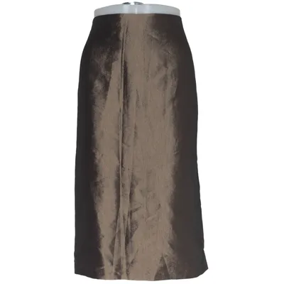 Skirt (Brown) from Weise Acetate, Polyamide, Polyester