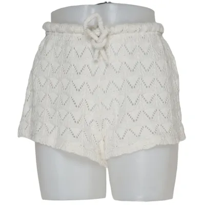 Shorts (Vit) från Gina Tricot Bomull, Återvunnen polyester