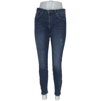 Jean (Bleu) de Denim Coton, Élasthane, Polyester