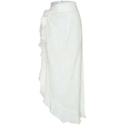 Wikkelrok (Wit) van Trendyol Viscose