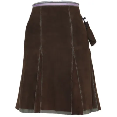 Läderkjol (Brun) från Frauenschuh