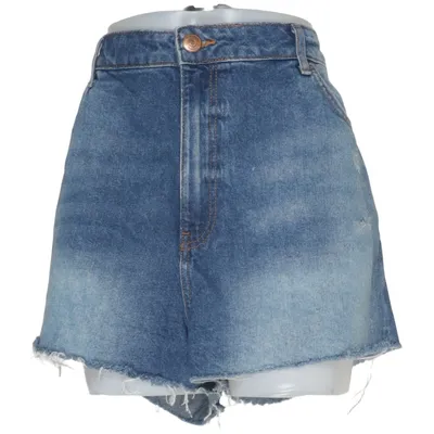 Short en jean (Bleu) de New Look Coton, Polyester