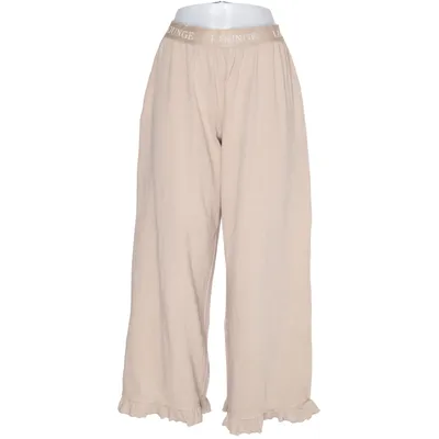 Palazzo pants (Beige) from Lounge Elastane, Organic cotton, Polyester