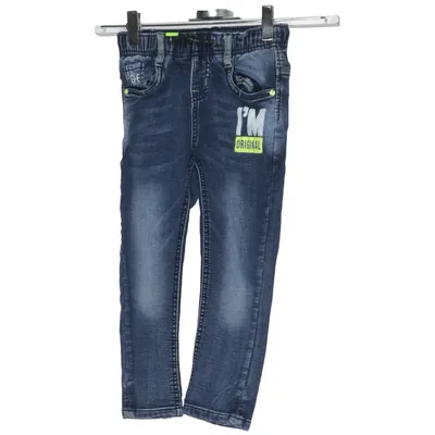 Jean (Bleu) de Happy House Coton, Élasthane, Polyester