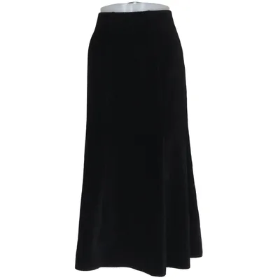 Jupe longue (Noir) de Kriss Coton, Élasthane, Polyester