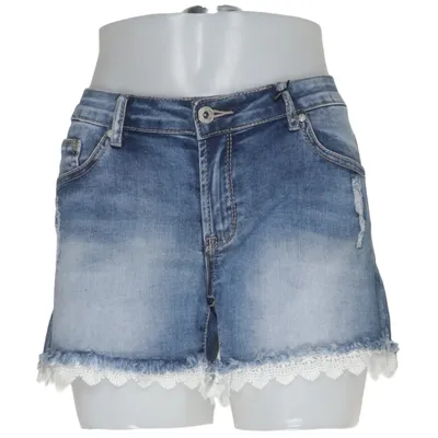 Denim shorts (Blue) from Place du Jour Cotton, Elastane