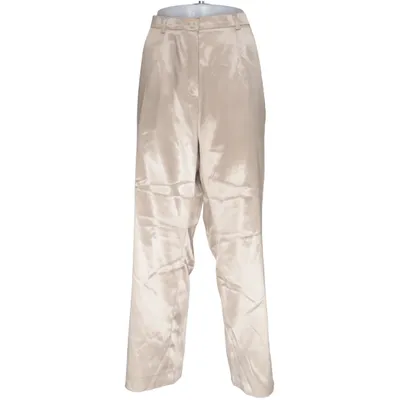 Palazzobyxor (Beige) från Madame Elastan, Polyester
