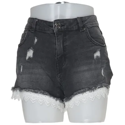 Jeansshorts (Grå, Vit) från Amisu Bomull, Elastan
