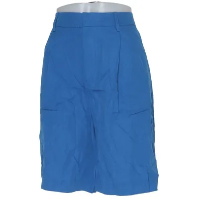 Shorts (Blå) från Mango Bomull, Linne, Lyocell, Polyester
